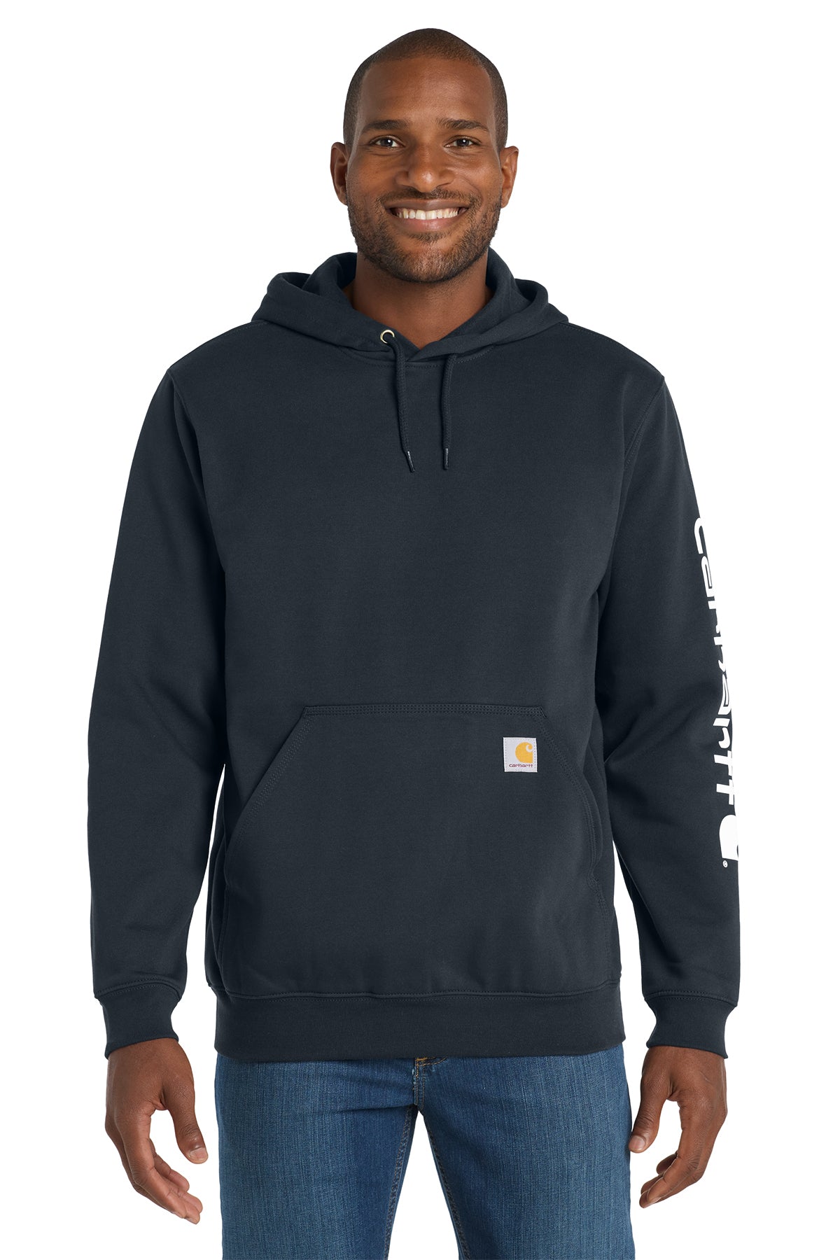CTK288 Carhartt® Midweight Hooded Logo Sweatshirt