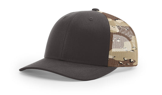 Richardson 112PM Printed Mesh Trucker