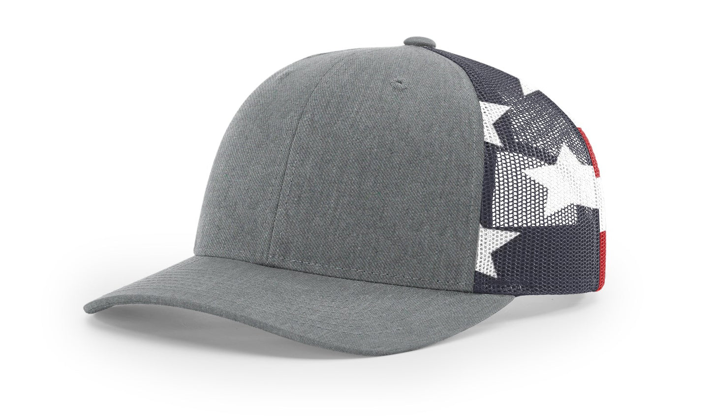 Richardson 112PM Printed Mesh Trucker