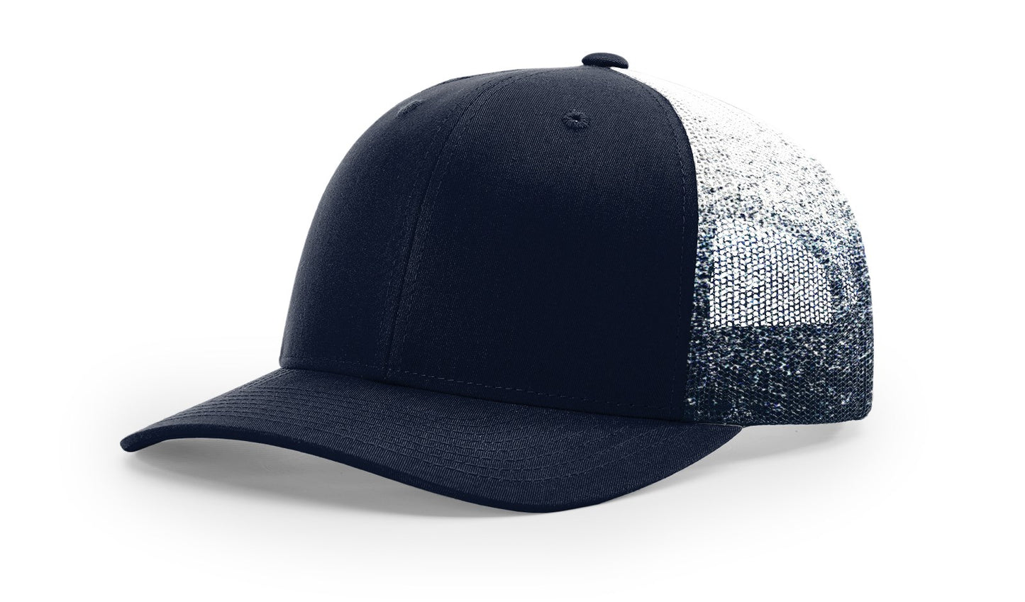 Richardson 112PM Printed Mesh Trucker
