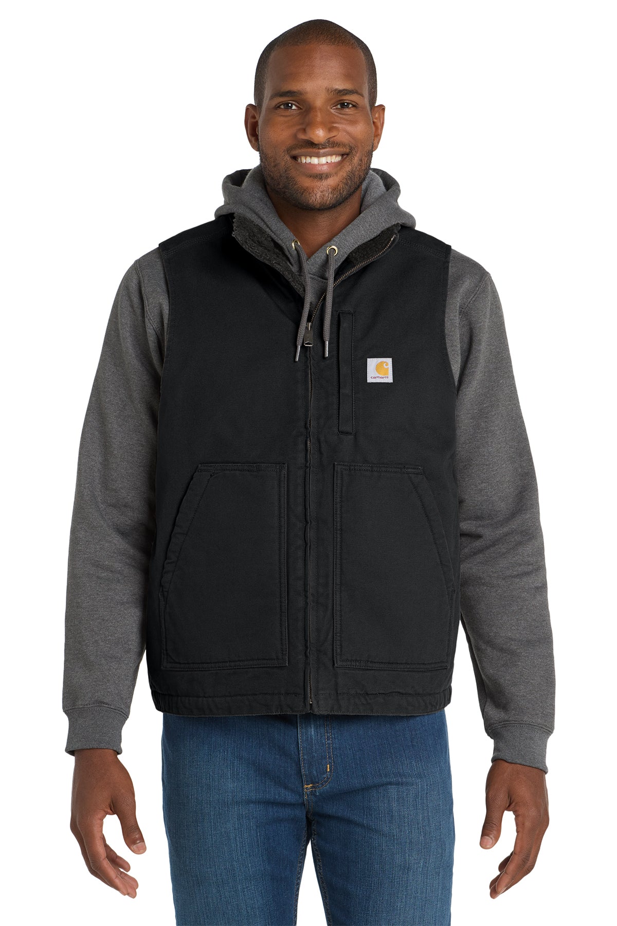 CT104277  Carhartt® Sherpa-Lined Mock Neck Vest