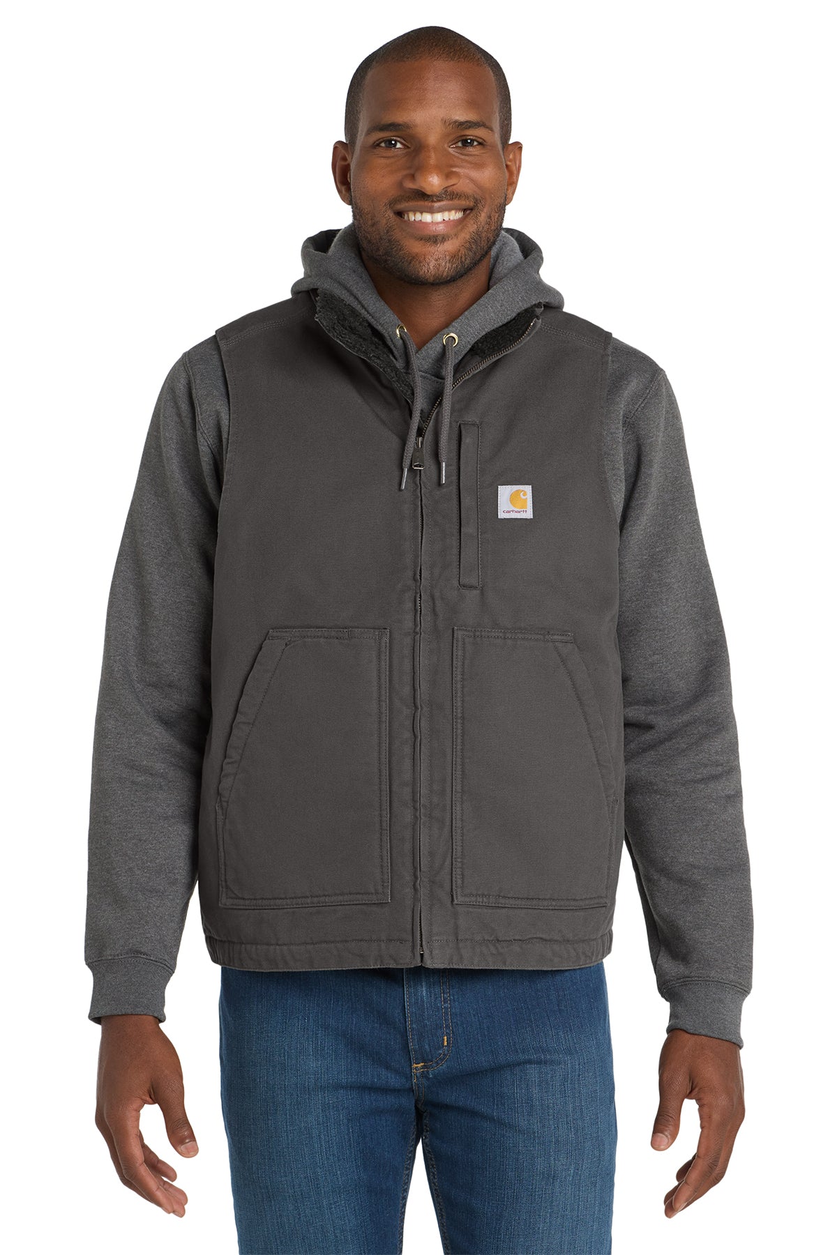 CT104277  Carhartt® Sherpa-Lined Mock Neck Vest