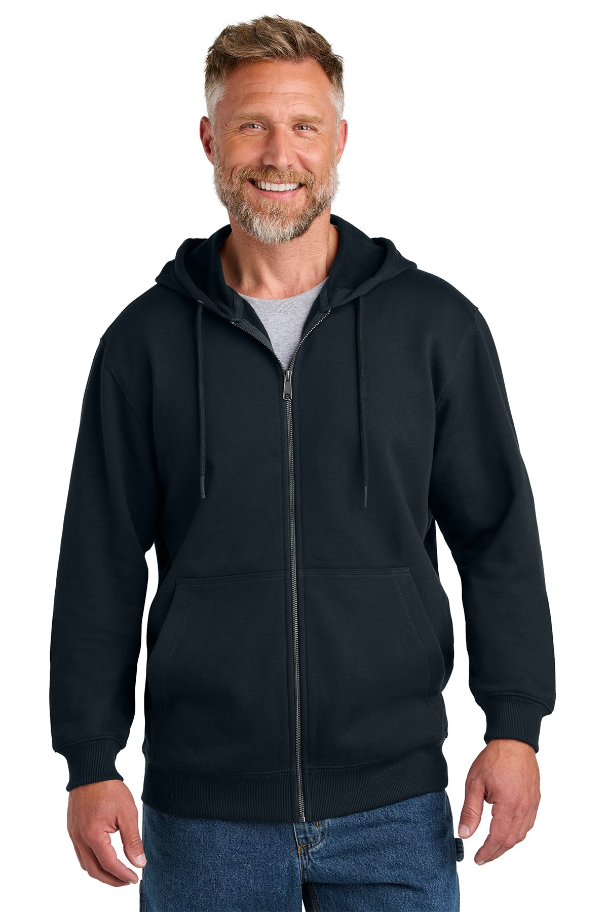 CSF631 CornerStone® Tough Fleece Full-Zip Hoodie