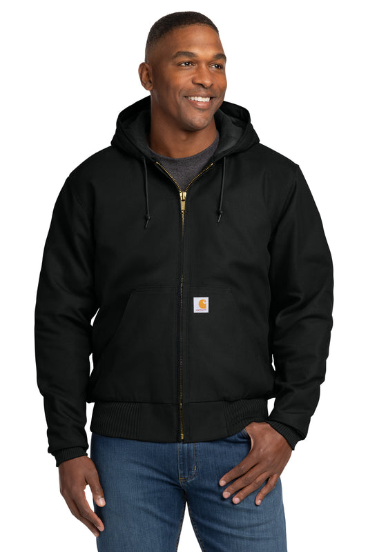 CT106677  Carhartt® Quilted-Flannel-Lined Duck Active Jacket
