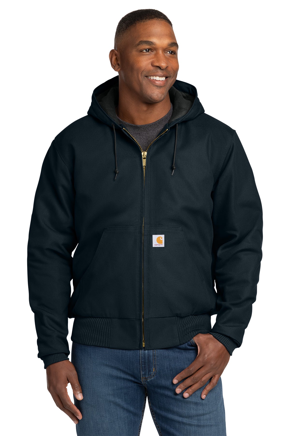 CT106677  Carhartt® Quilted-Flannel-Lined Duck Active Jacket