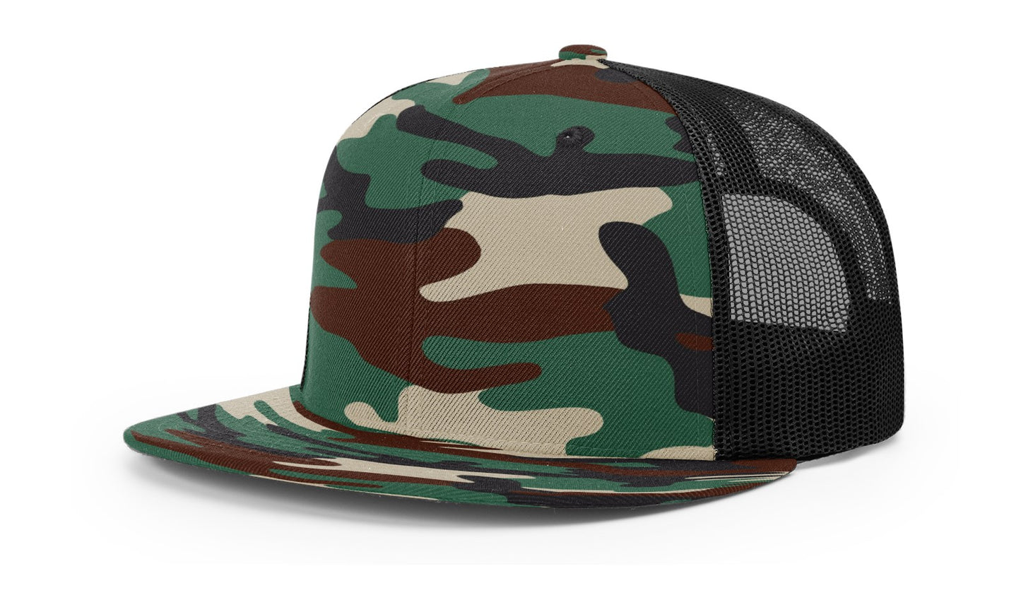 Richardson 511 Wool Blend Flat Bill Trucker Cap