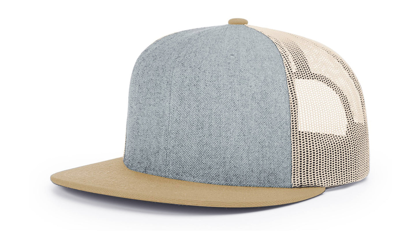 Richardson 511 Wool Blend Flat Bill Trucker Cap