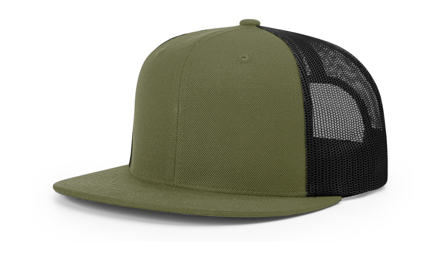 Richardson 511 Wool Blend Flat Bill Trucker Cap