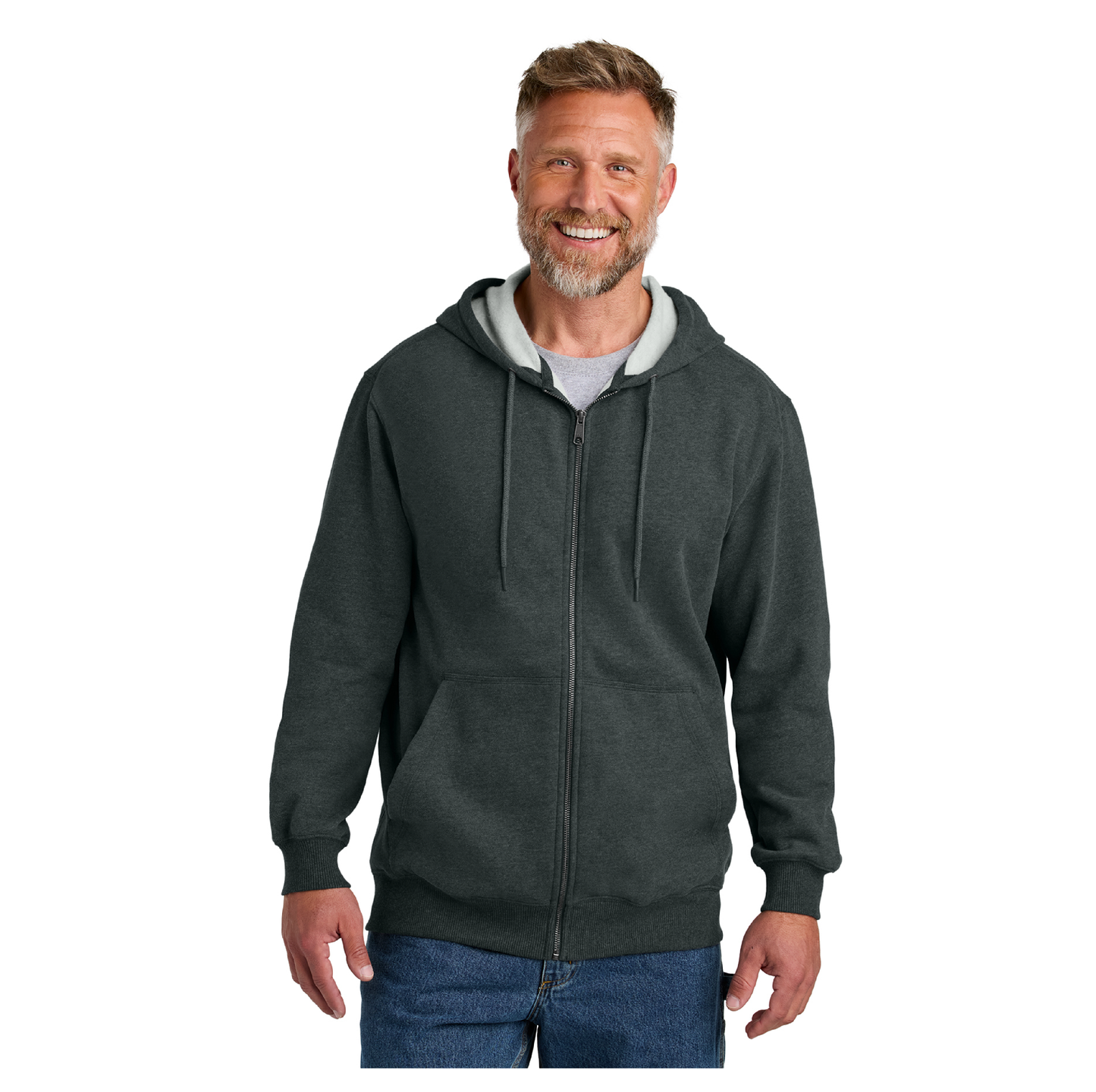 CSF631 CornerStone® Tough Fleece Full-Zip Hoodie
