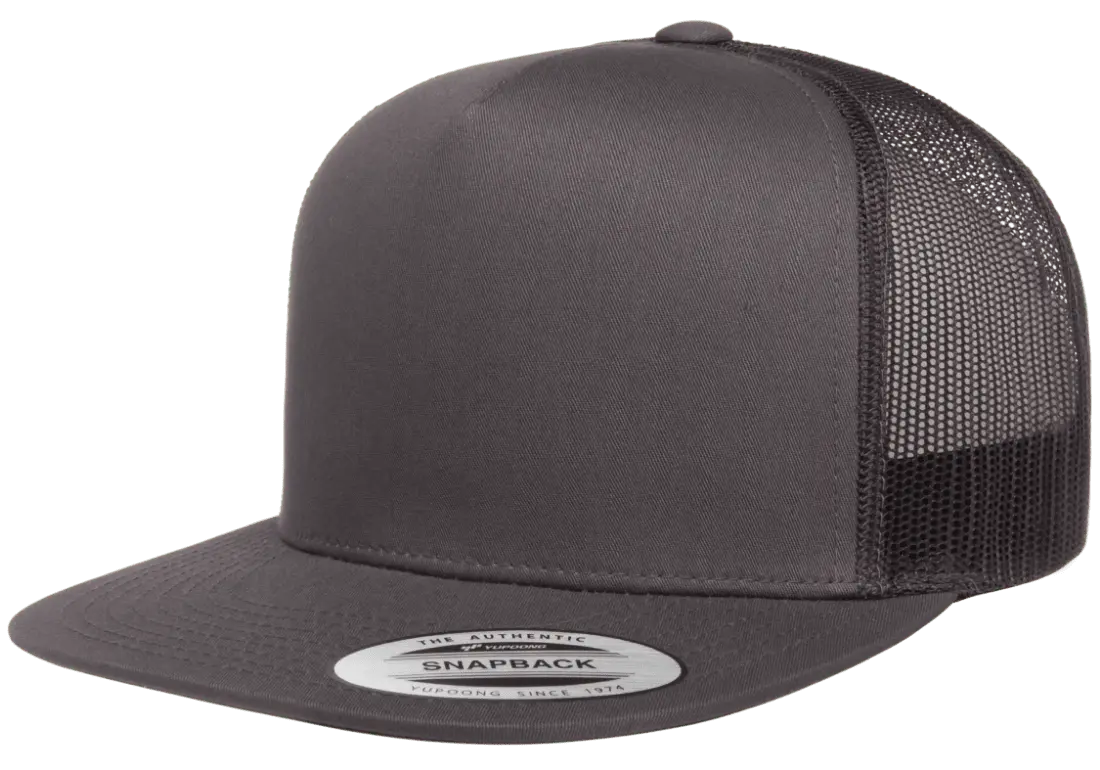 YP Classics Classic Five-Panel Trucker Cap - 6006
