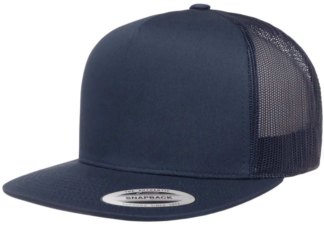 YP Classics Classic Five-Panel Trucker Cap - 6006