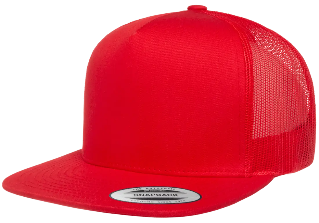 YP Classics Classic Five-Panel Trucker Cap - 6006