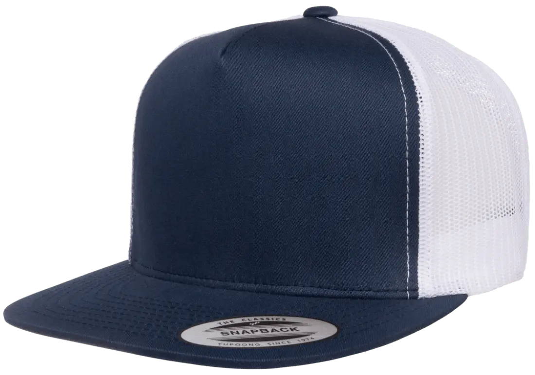 YP Classics Classic Five-Panel Trucker Cap - 6006