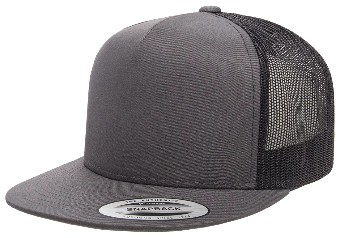 YP Classics Classic Five-Panel Trucker Cap - 6006