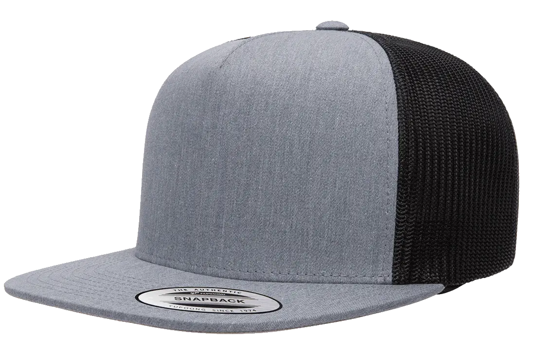 YP Classics Classic Five-Panel Trucker Cap - 6006