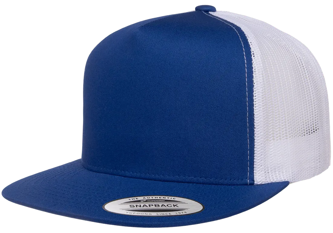YP Classics Classic Five-Panel Trucker Cap - 6006