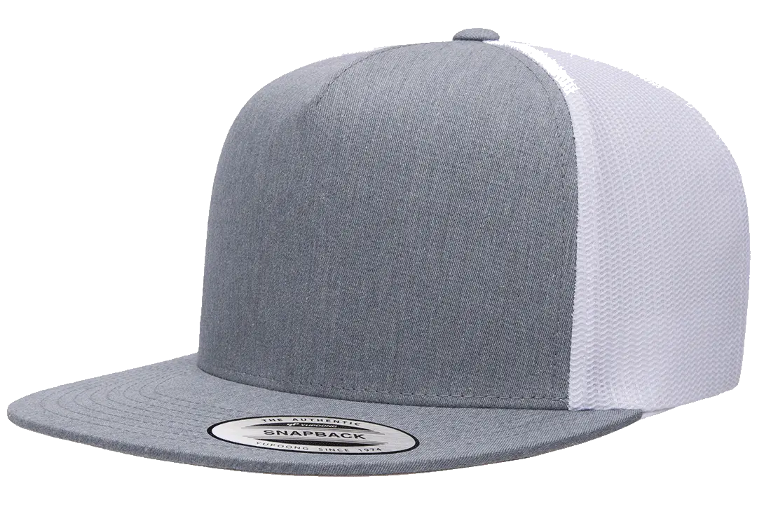 YP Classics Classic Five-Panel Trucker Cap - 6006