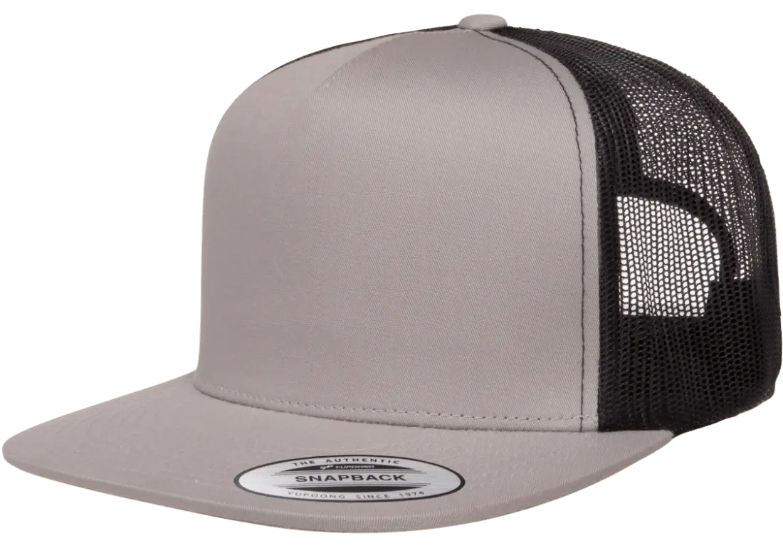 YP Classics Classic Five-Panel Trucker Cap - 6006