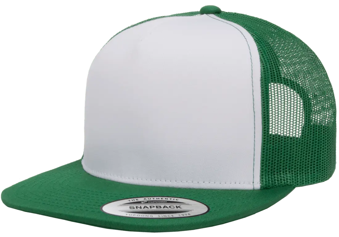YP Classics Classic Five-Panel Trucker Cap - 6006