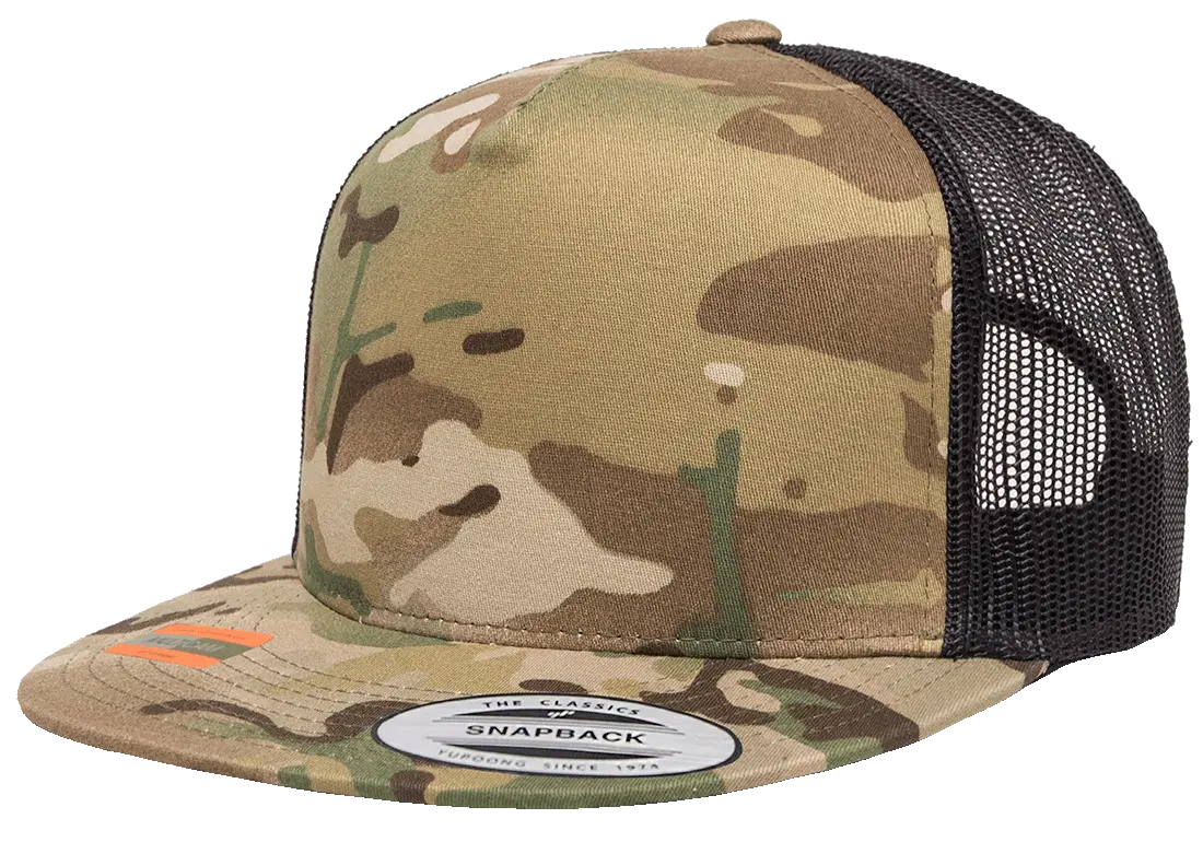 YP Classics Classic Five-Panel Trucker Cap - 6006