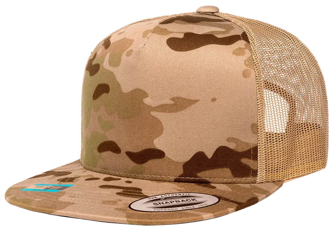 YP Classics Classic Five-Panel Trucker Cap - 6006
