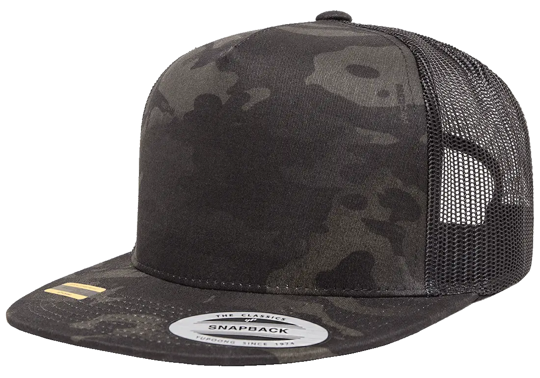 YP Classics Classic Five-Panel Trucker Cap - 6006