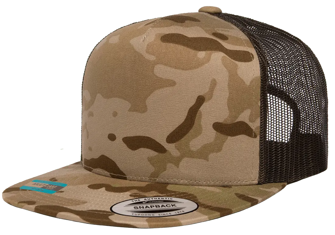YP Classics Classic Five-Panel Trucker Cap - 6006