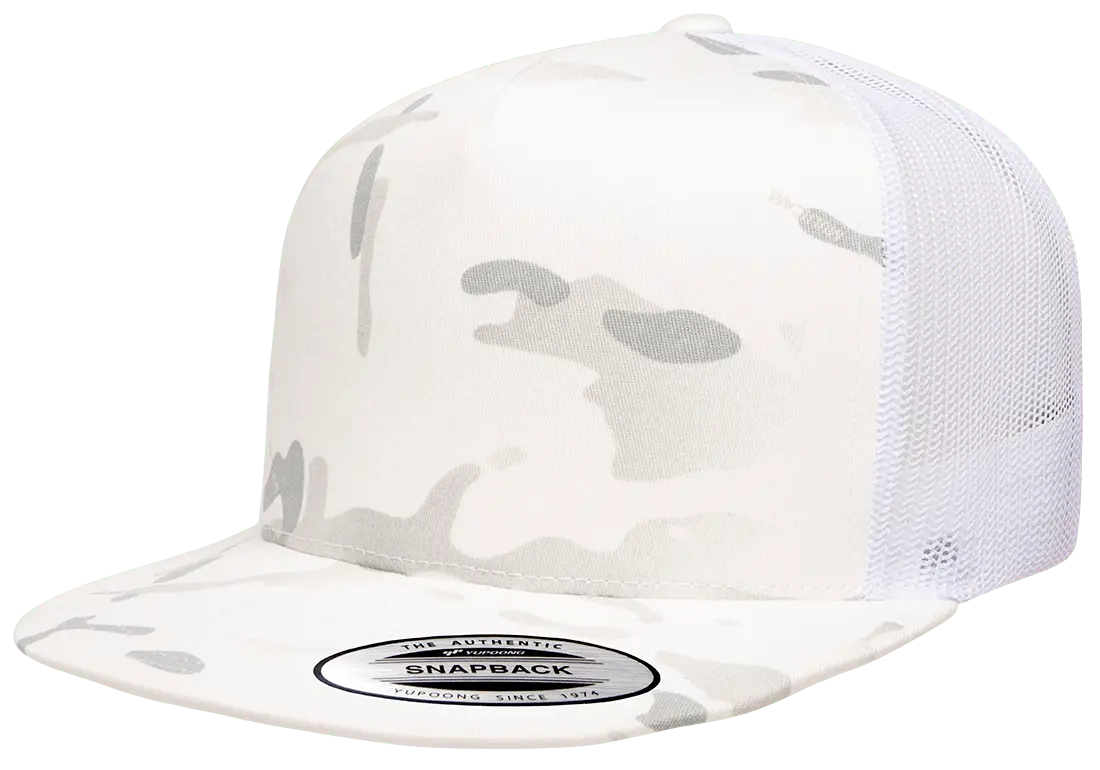 YP Classics Classic Five-Panel Trucker Cap - 6006