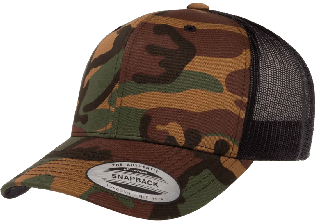 YP Classics Retro Trucker Cap - 6606