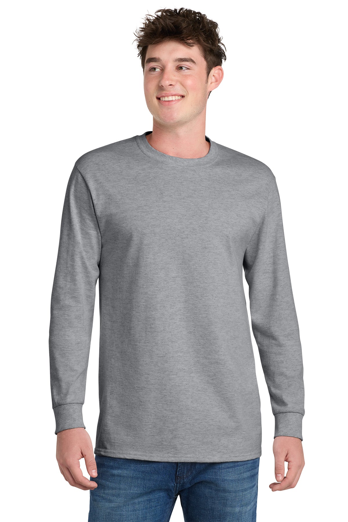 PC61LS  Port & Co™ Long Sleeve Essential Tee