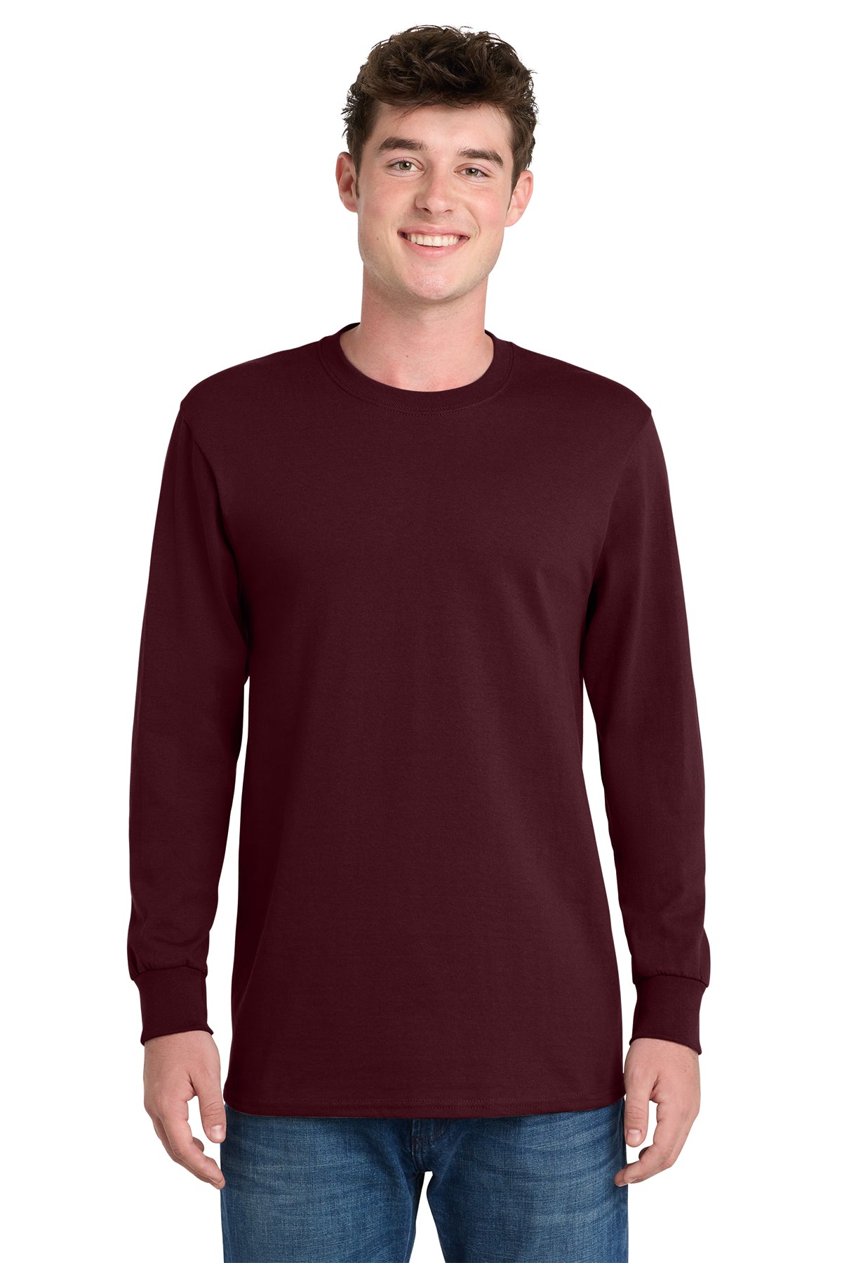 PC61LS  Port & Co™ Long Sleeve Essential Tee