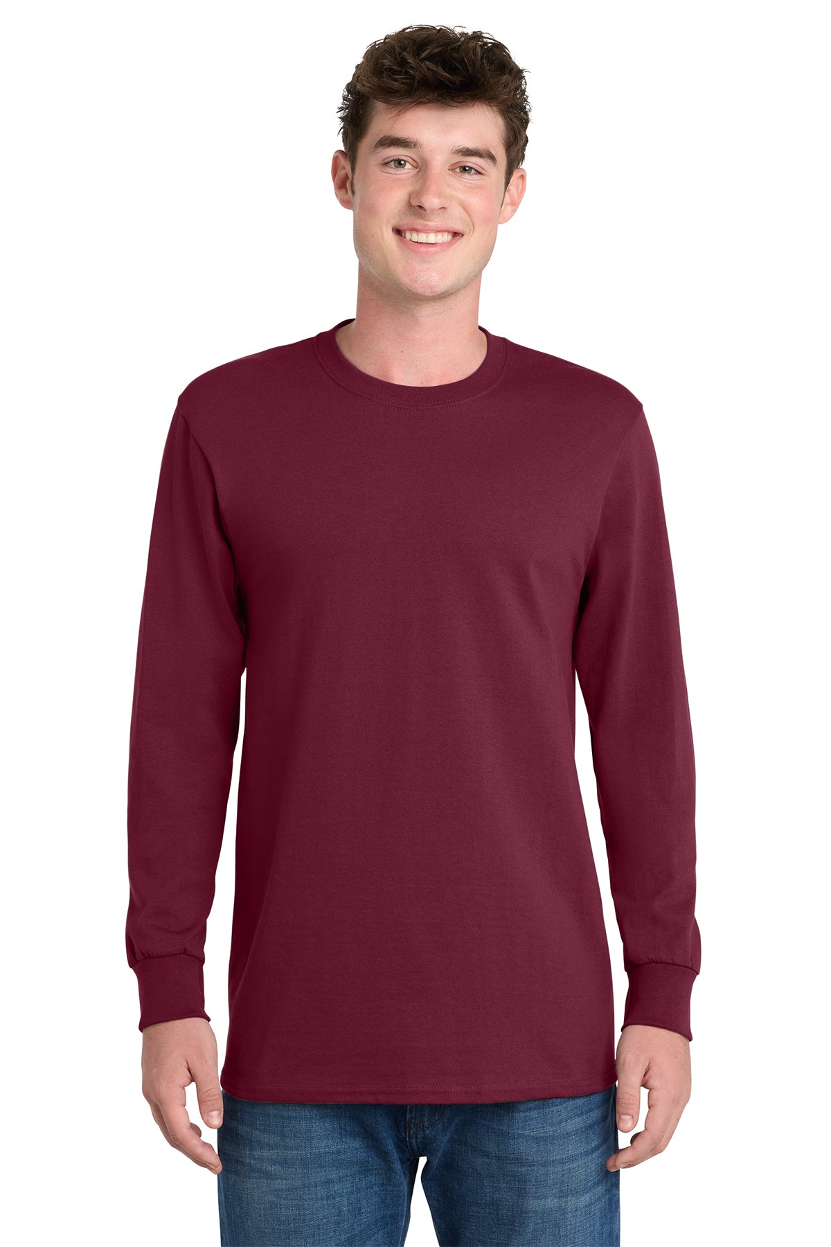 PC61LS  Port & Co™ Long Sleeve Essential Tee