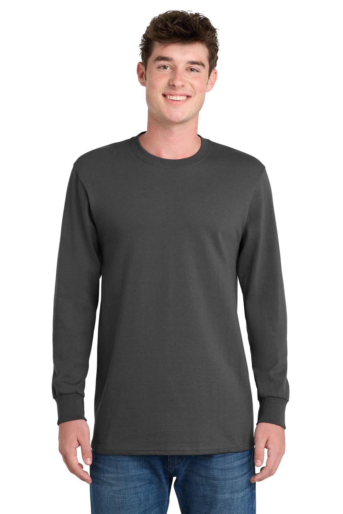 PC61LS  Port & Co™ Long Sleeve Essential Tee