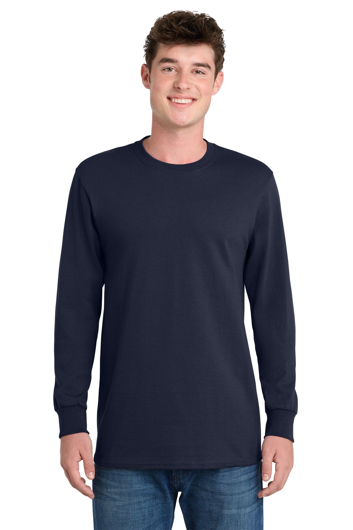 PC61LS  Port & Co™ Long Sleeve Essential Tee