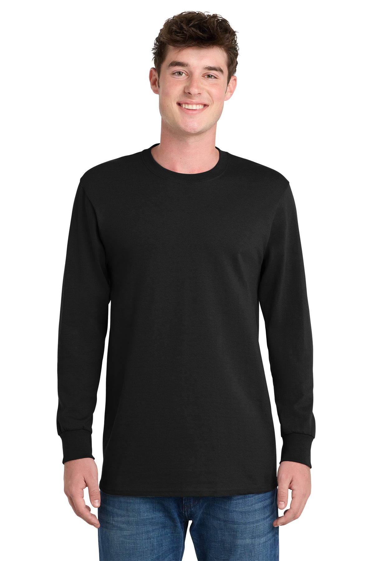 PC61LS  Port & Co™ Long Sleeve Essential Tee