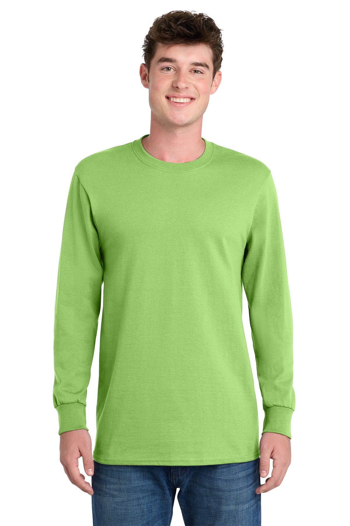 PC61LS  Port & Co™ Long Sleeve Essential Tee