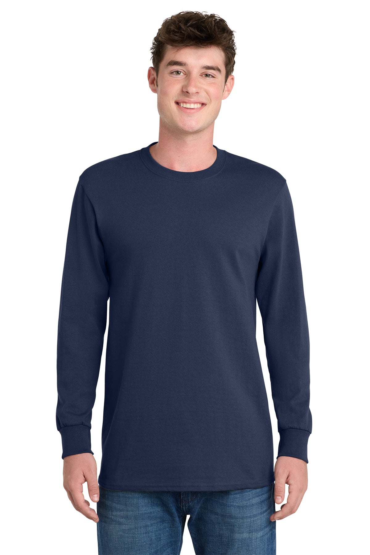 PC61LS  Port & Co™ Long Sleeve Essential Tee