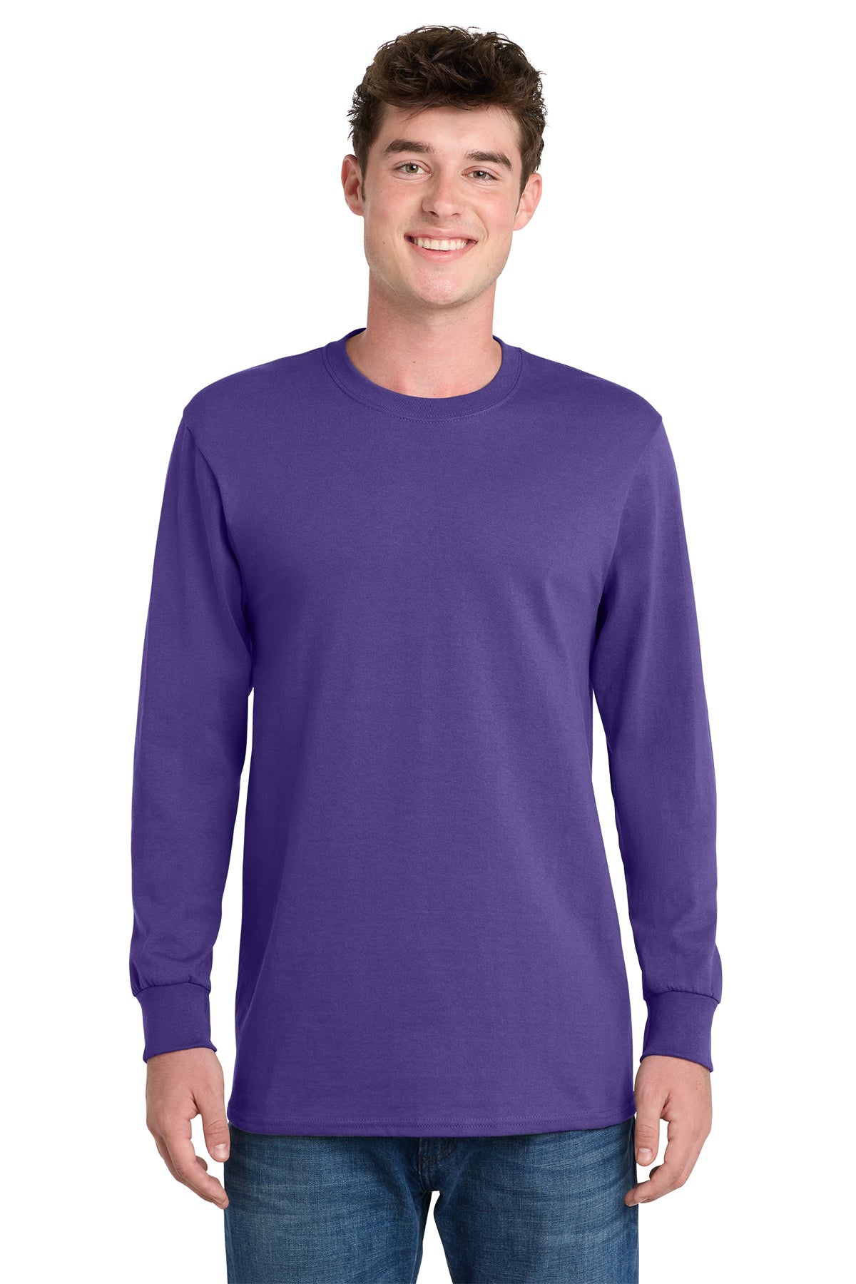 PC61LS  Port & Co™ Long Sleeve Essential Tee