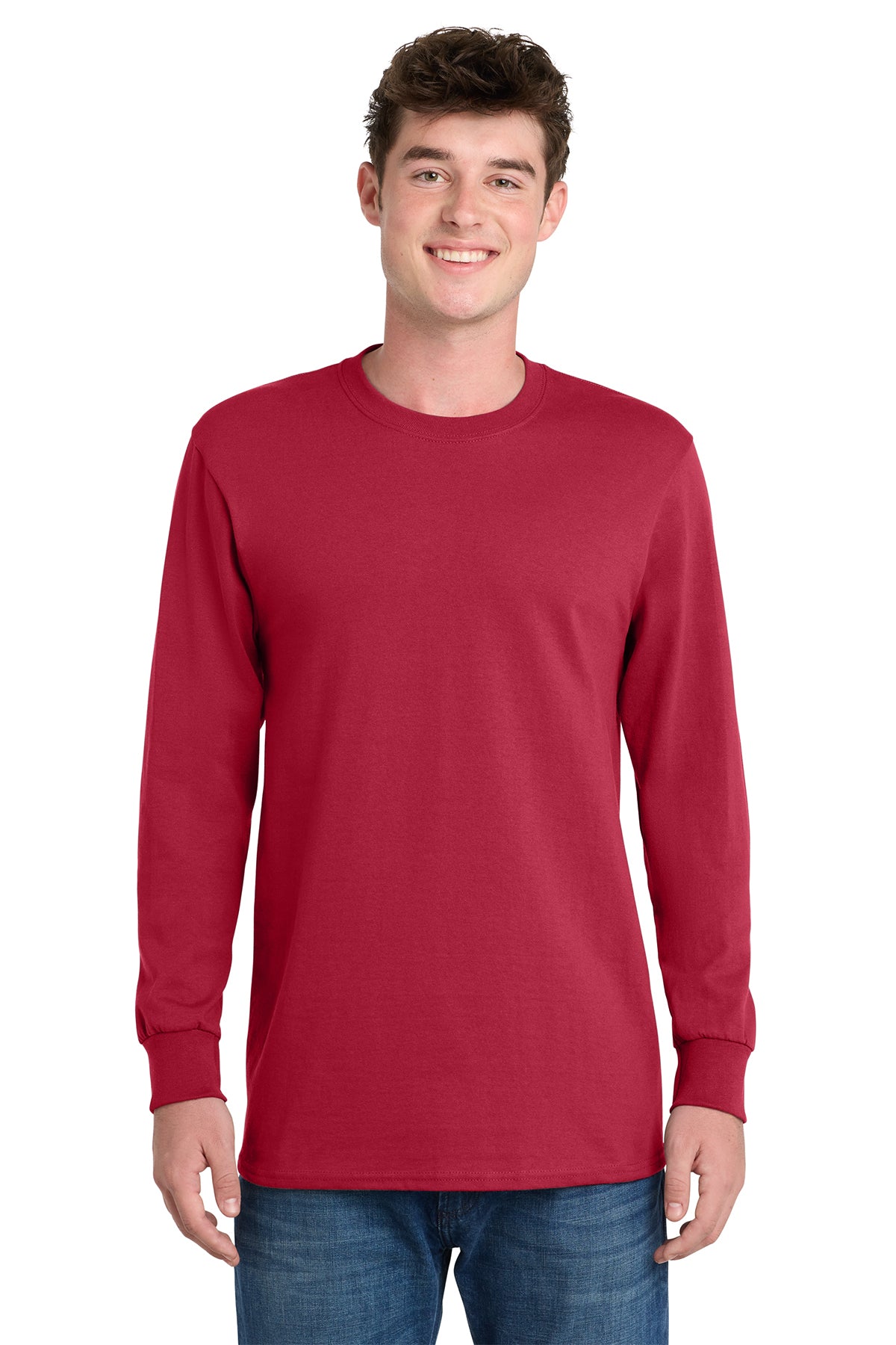 PC61LS  Port & Co™ Long Sleeve Essential Tee