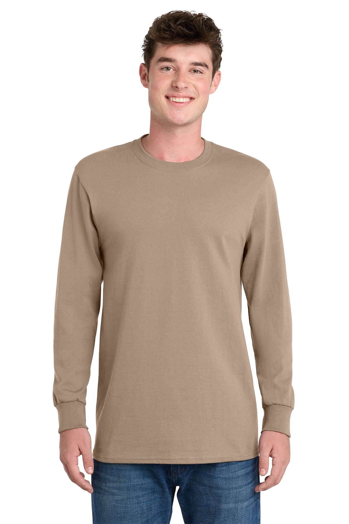 PC61LS  Port & Co™ Long Sleeve Essential Tee