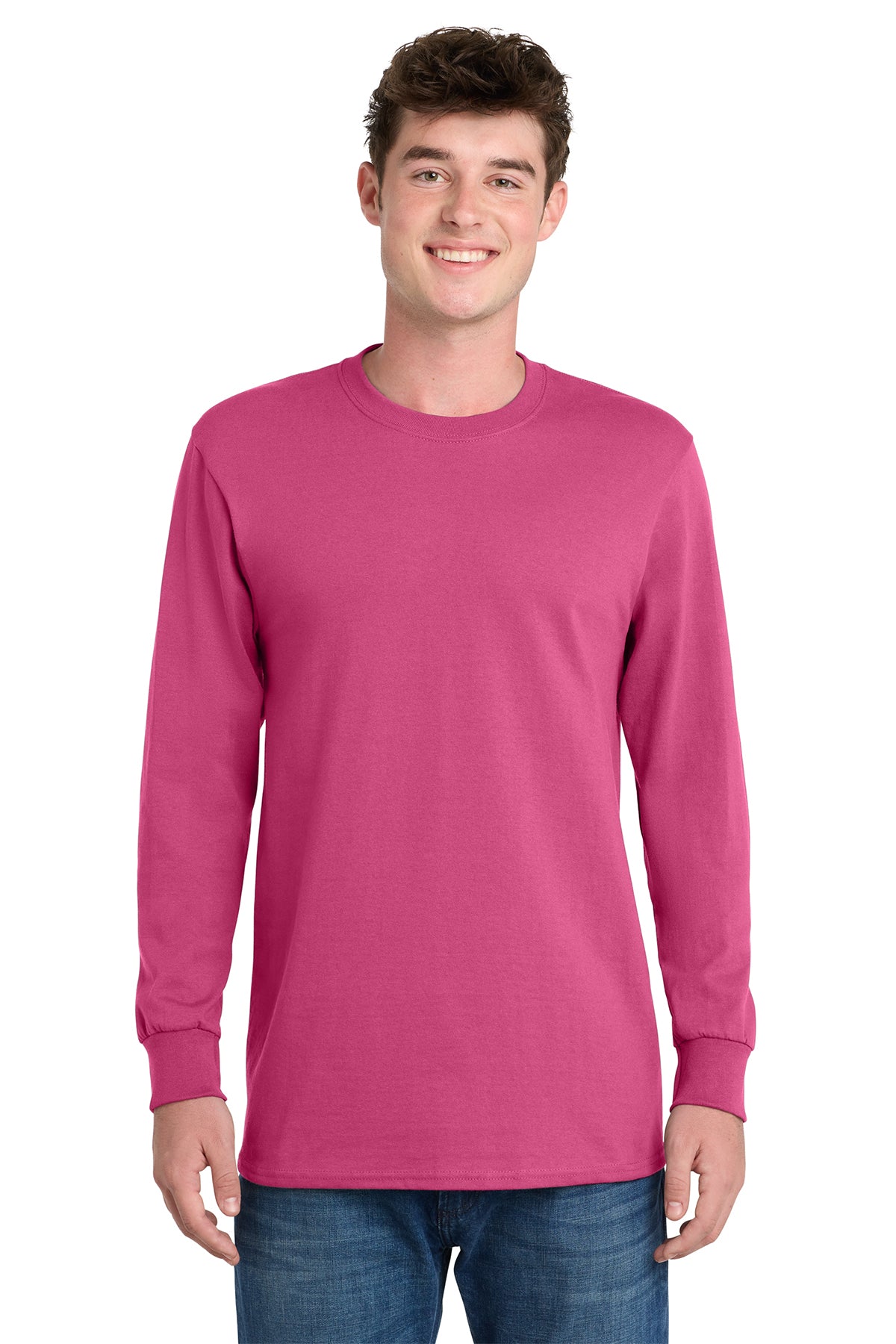 PC61LS  Port & Co™ Long Sleeve Essential Tee