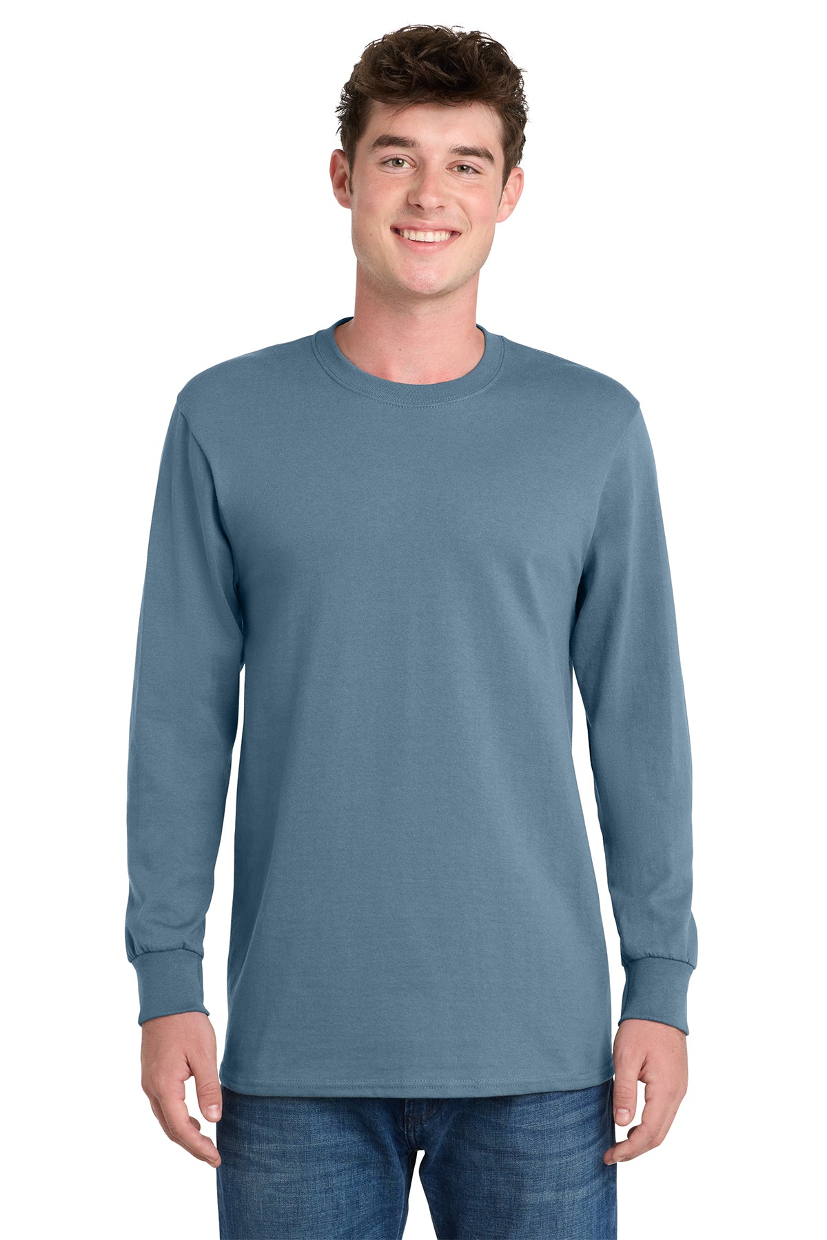 PC61LS  Port & Co™ Long Sleeve Essential Tee
