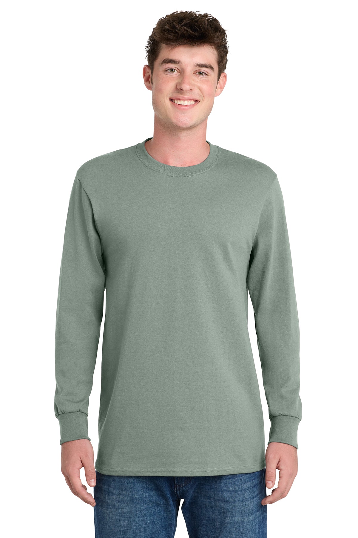 PC61LS  Port & Co™ Long Sleeve Essential Tee