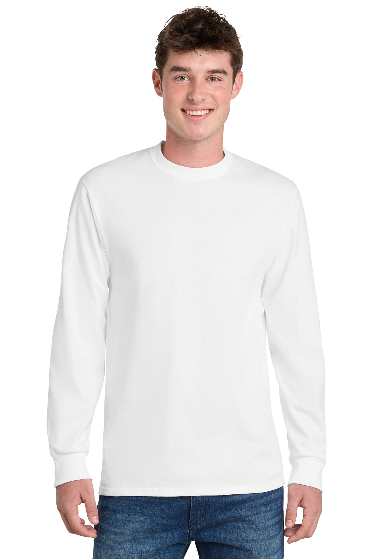 PC61LS  Port & Co™ Long Sleeve Essential Tee