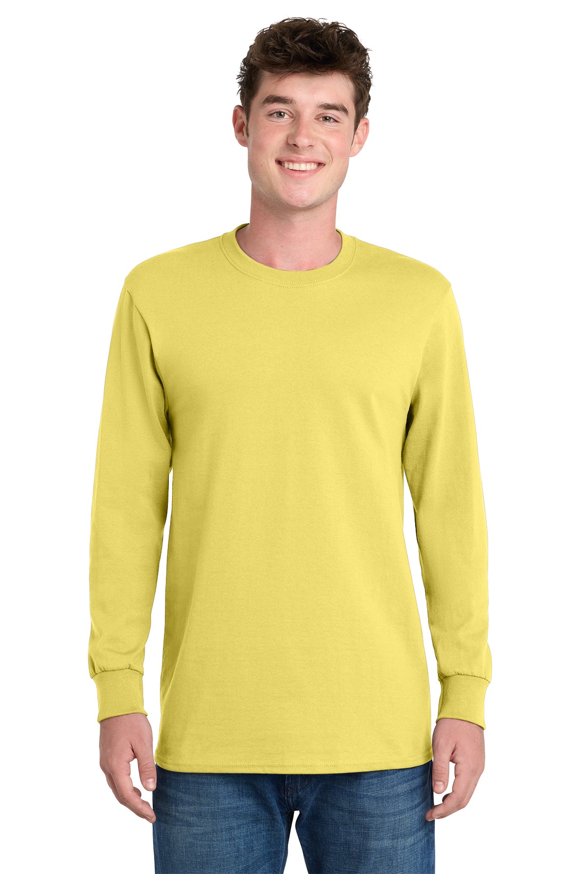 PC61LS  Port & Co™ Long Sleeve Essential Tee