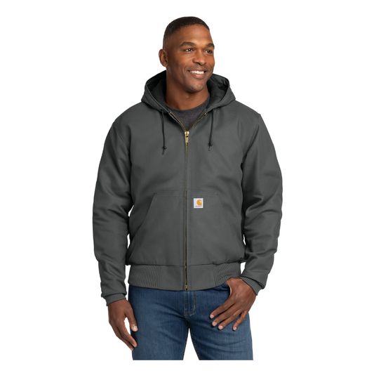 CT106677  Carhartt® Quilted-Flannel-Lined Duck Active Jacket