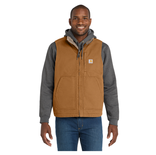 CT104277  Carhartt® Sherpa-Lined Mock Neck Vest